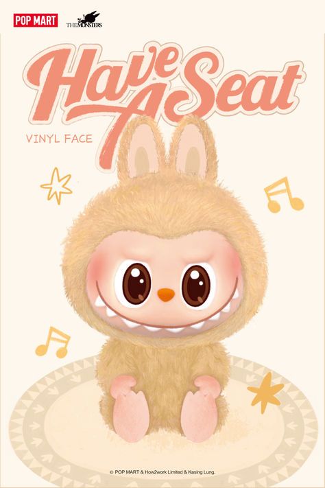 THE MONSTERS - Have a Seat Vinyl Plush Blind Box