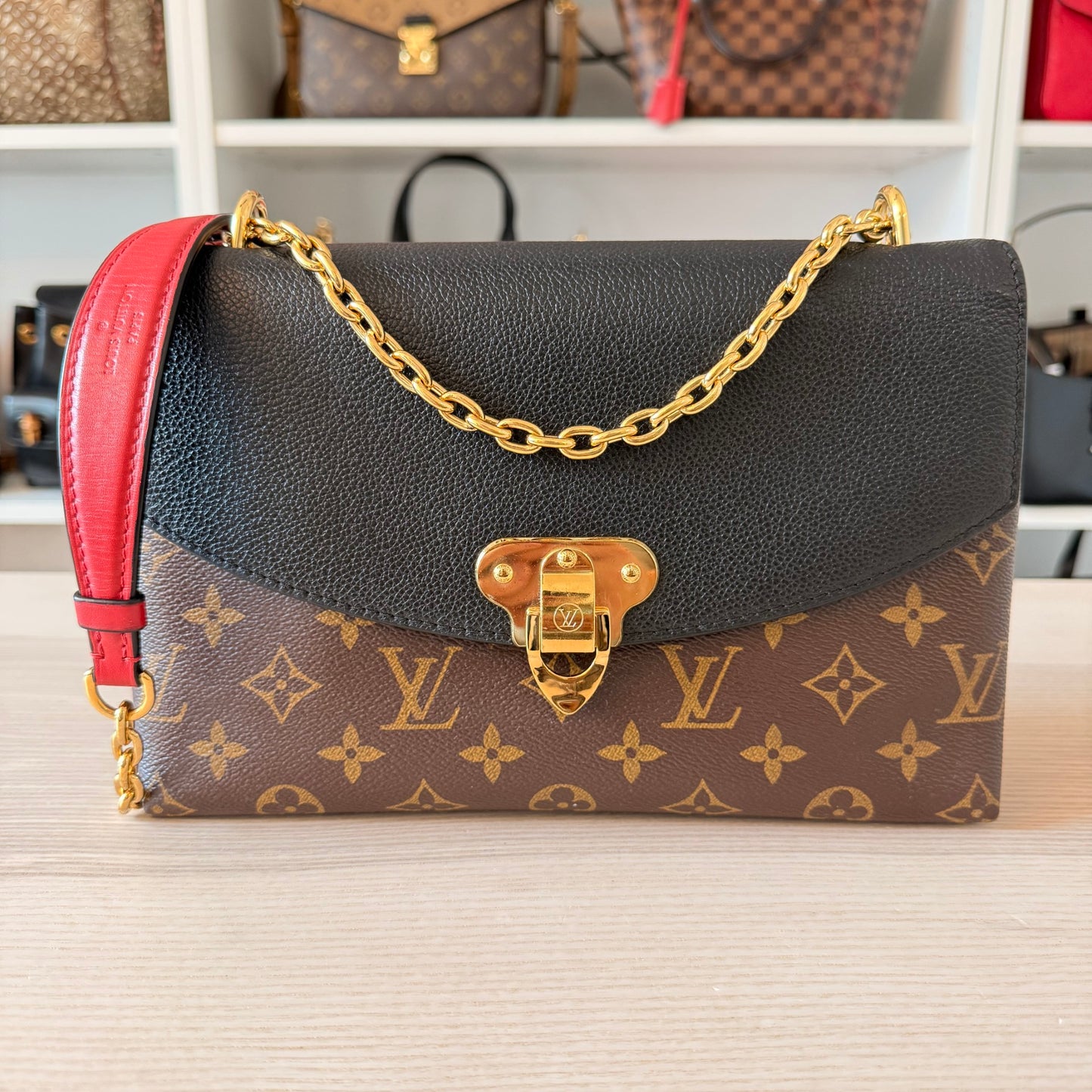 Louis Vuitton Monogram Saint Placide Black