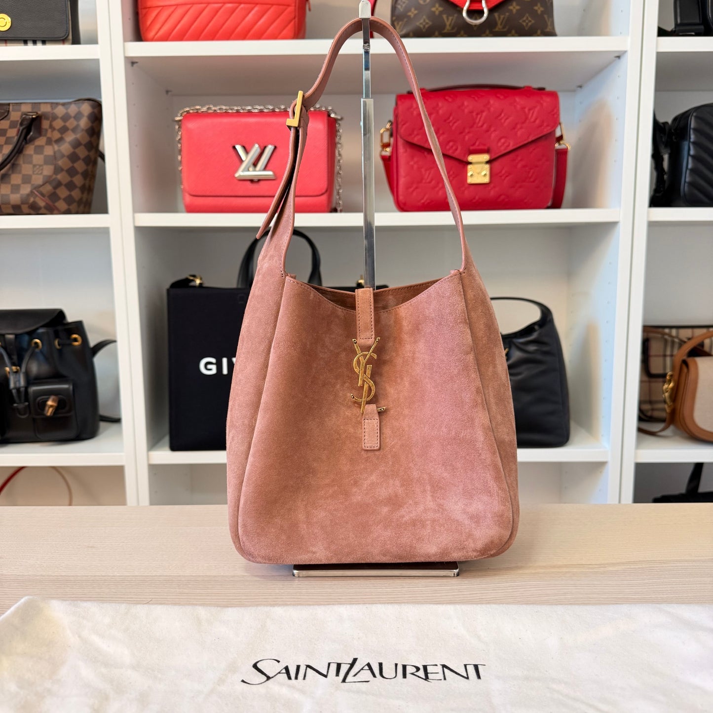 Saint Laurent (YSL) Le 5 a 7 Supple Suede