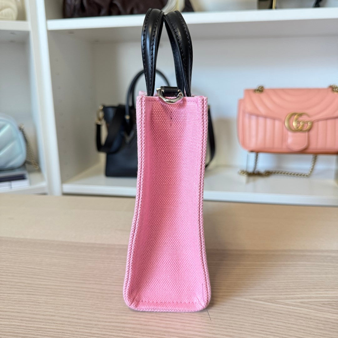 Givenchy X DISNEY Canvas Oswald Mini Vertical G-Tote Pink