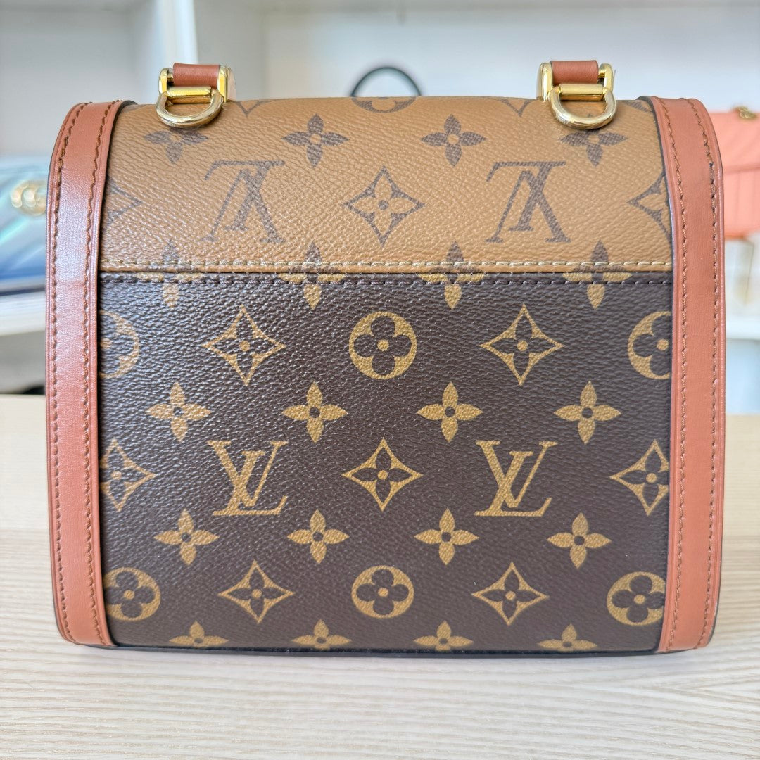 Louis Vuitton Reverse Monogram Dauphine Capitale