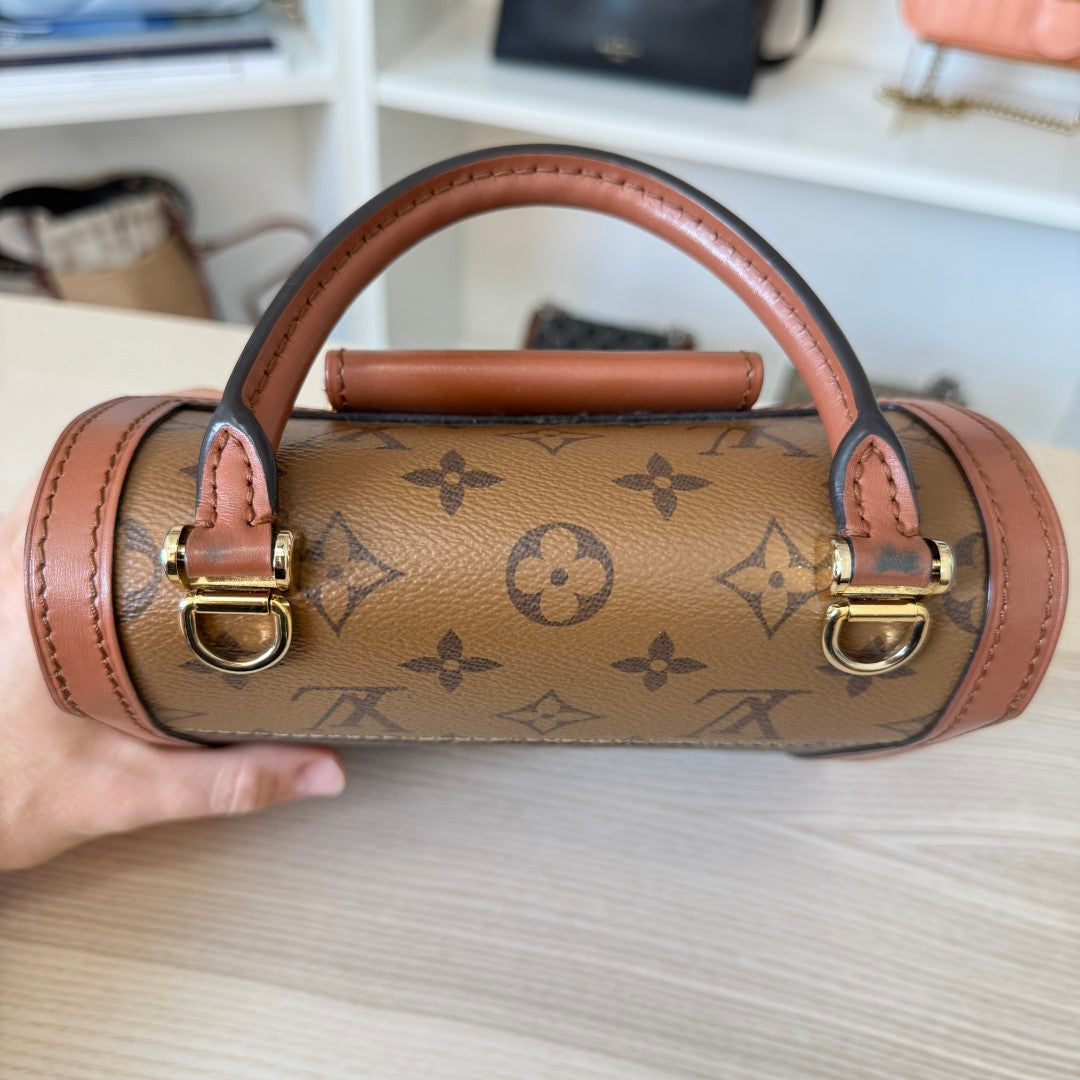 Louis Vuitton Reverse Monogram Dauphine Capitale