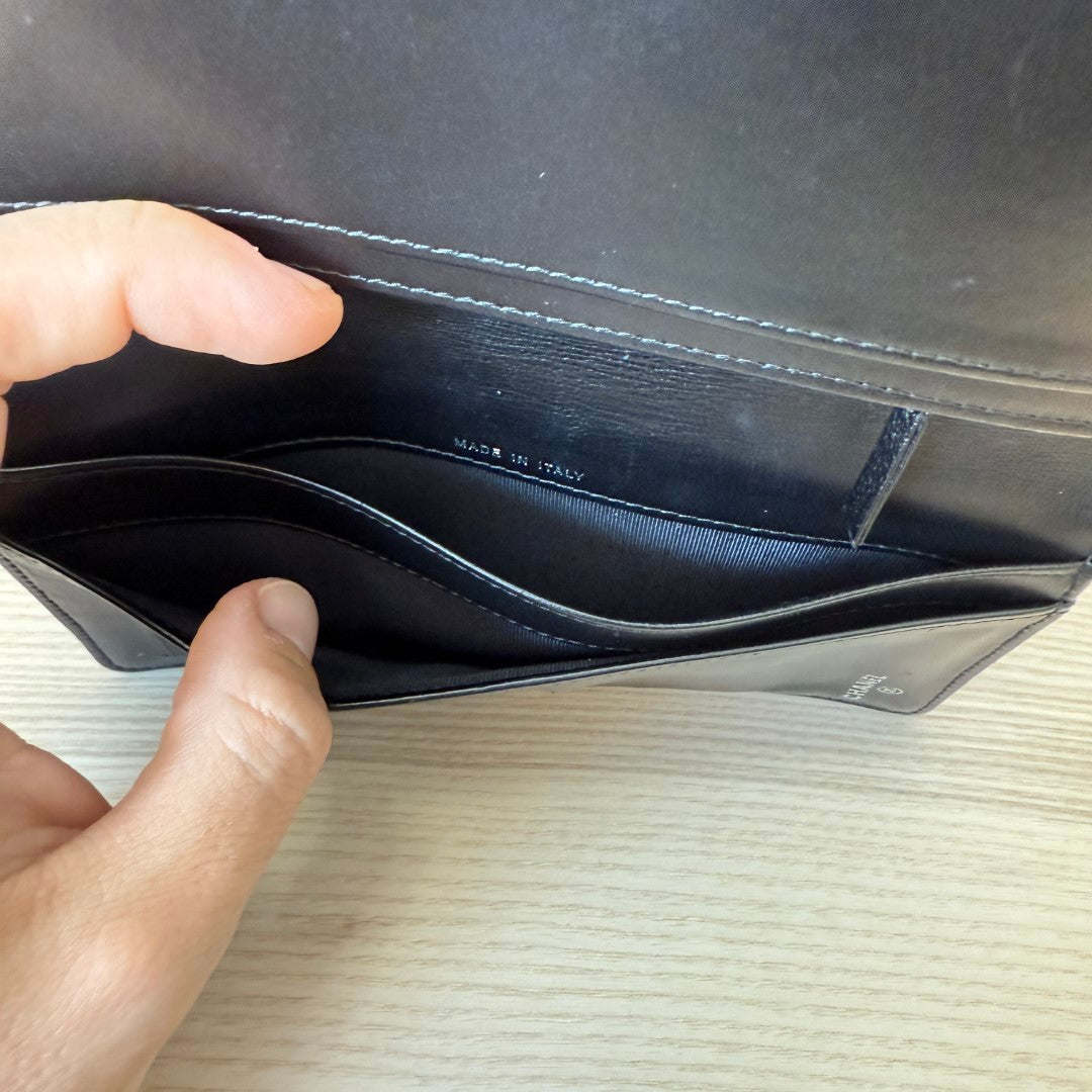 Chanel Chanel Lambskin Perforated Wallet Black
