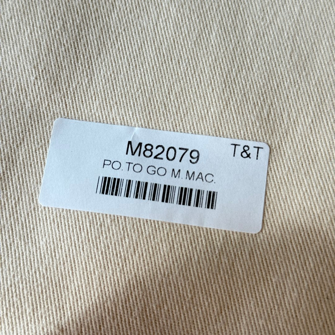 Louis Vuitton Monogram Macassar Pochette To-Go Black