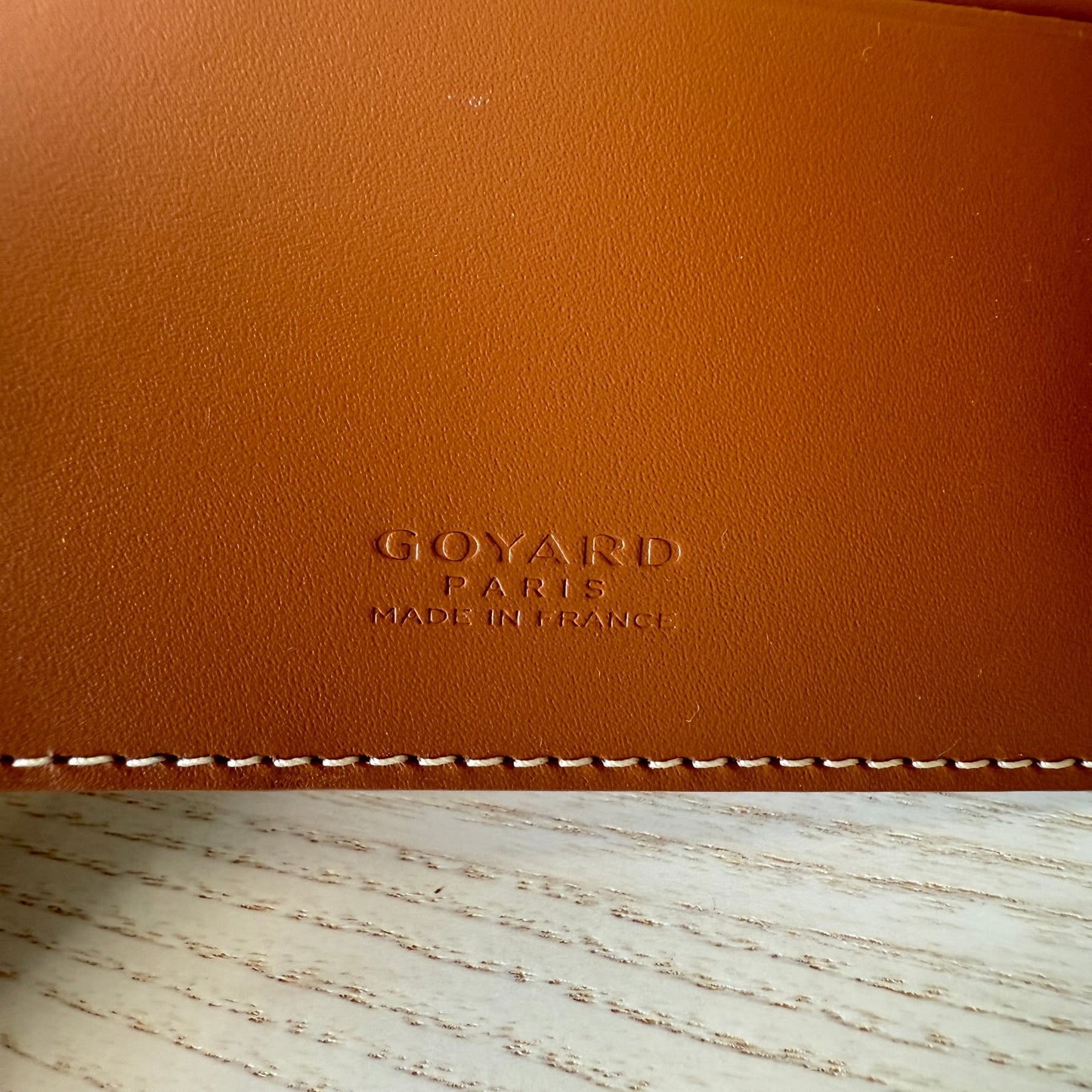 Goyard Porte-Carte Insert Victoire Card Wallet Black