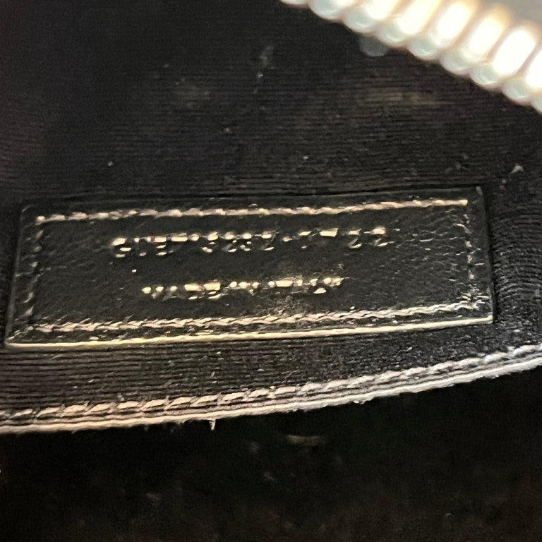 Saint Laurent Lou Camera Bag in Quilted Leather Black Monochrome