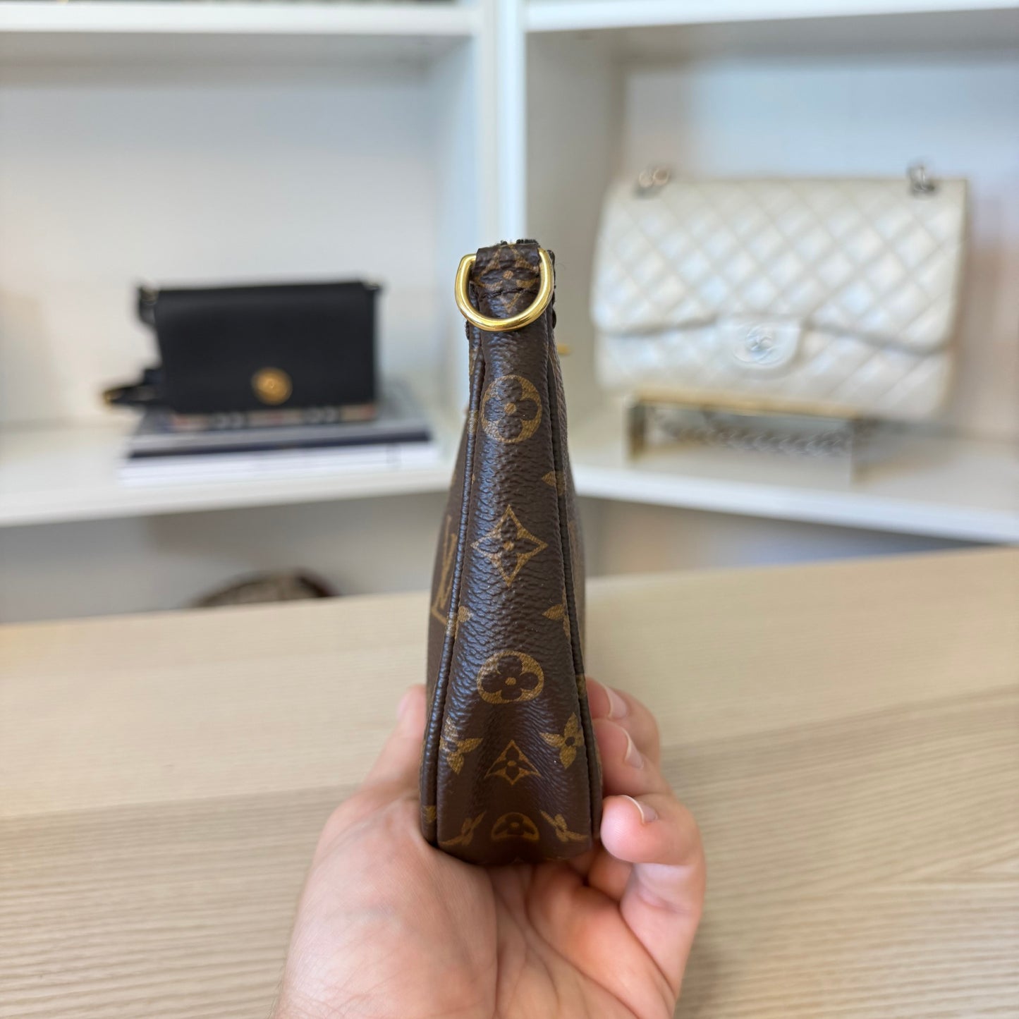 Louis Vuitton Monogram Multi Pochette Accessories Rose Clair