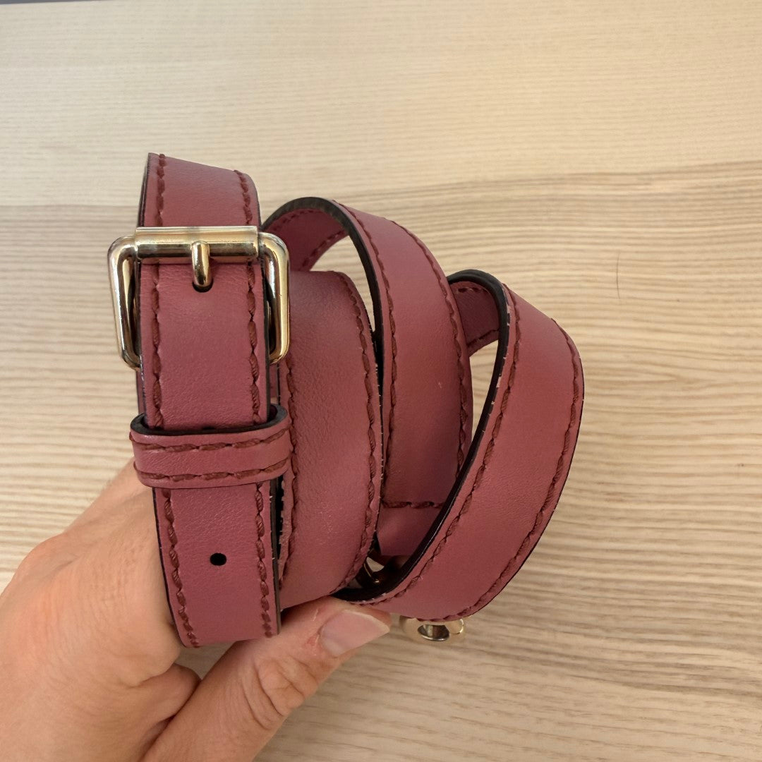 Gucci Microguccissima Medium Sukey Top Handle Bag Vintage Rose