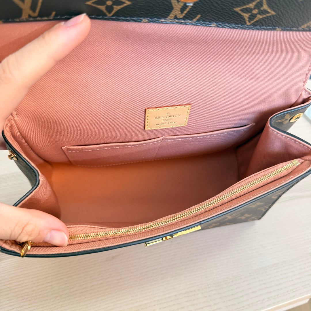 Louis Vuitton Monogram Cluny BB Vieux Rose