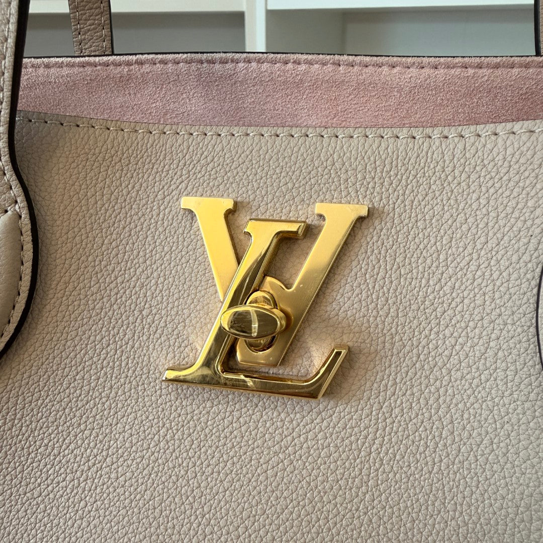Louis Vuitton Lockme Shopper Tote Greige