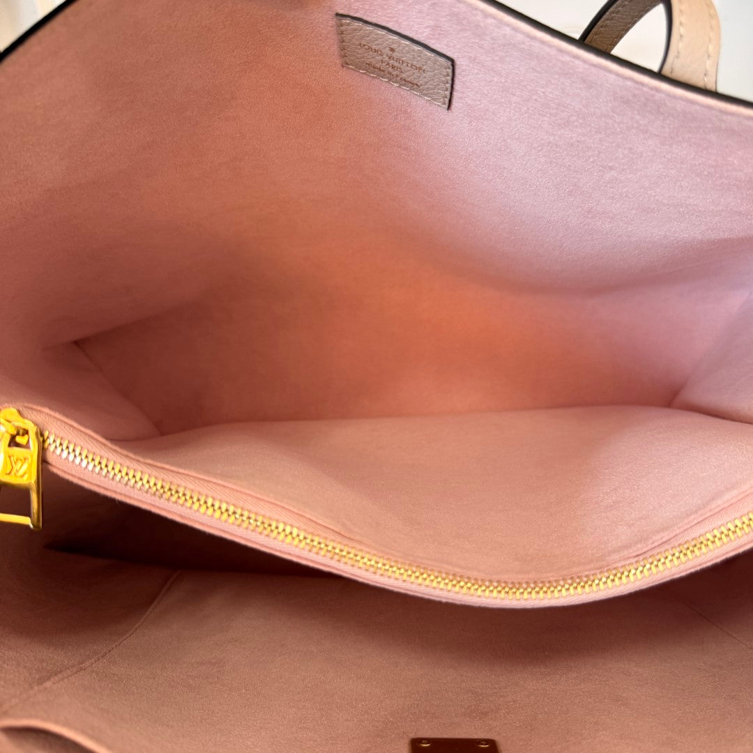 Louis Vuitton Lockme Shopper Tote Greige