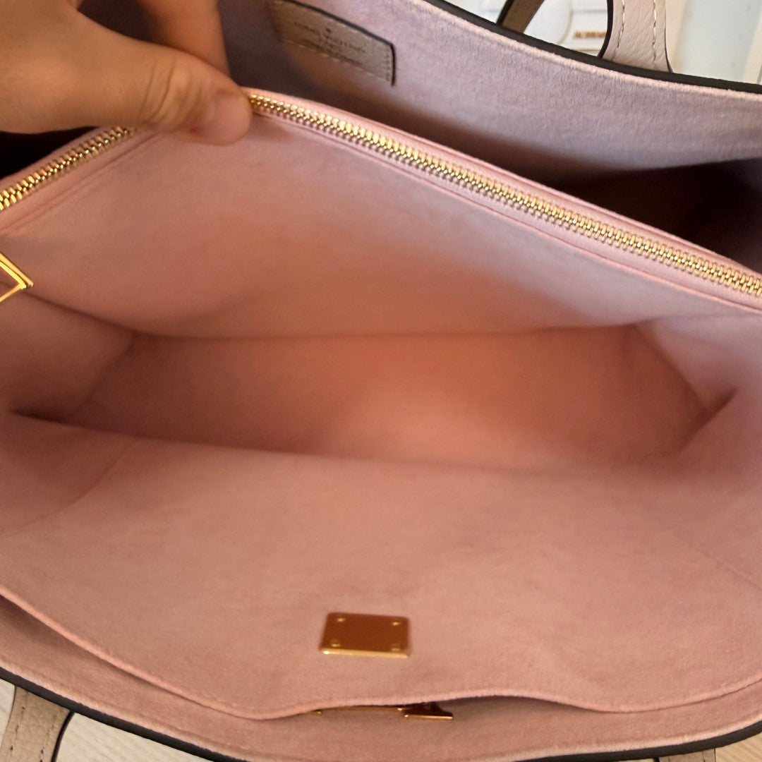 Louis Vuitton Lockme Shopper Tote Greige
