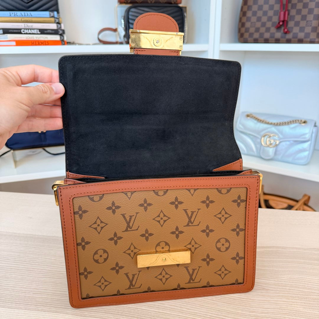 Louis Vuitton Reverse Monogram Dauphine MM