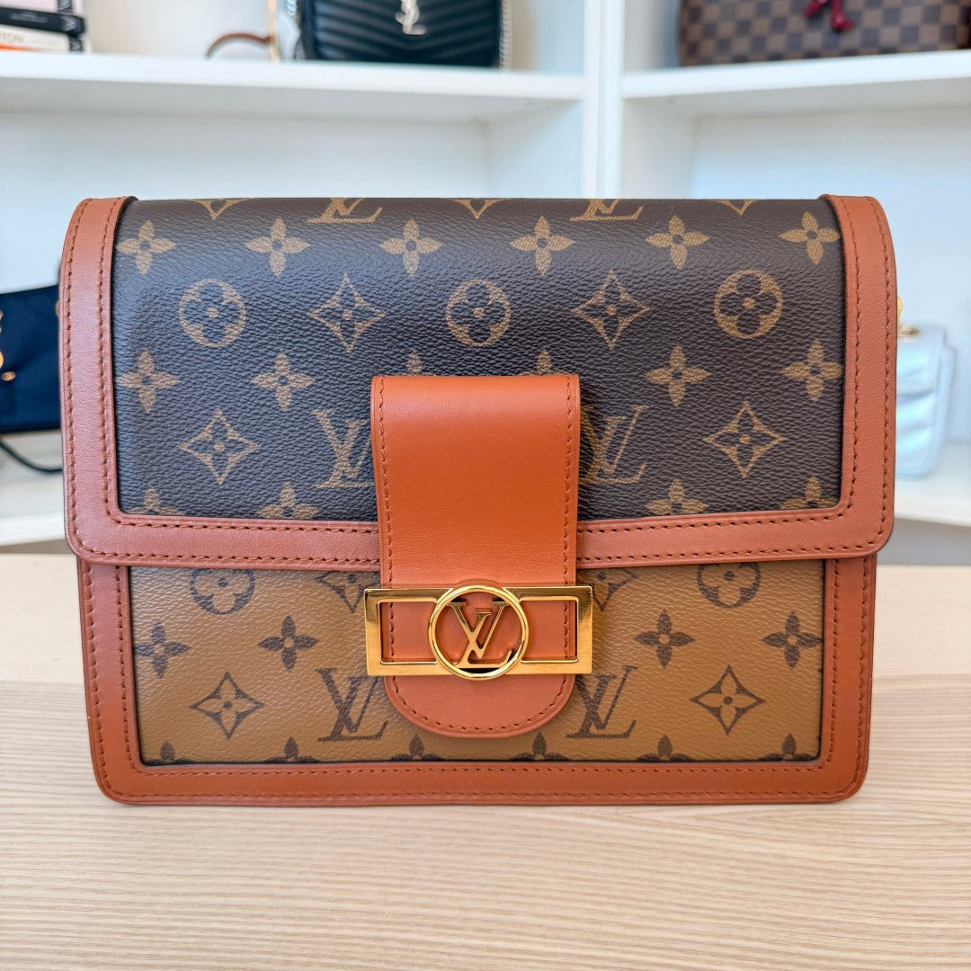 Louis Vuitton Reverse Monogram Dauphine MM
