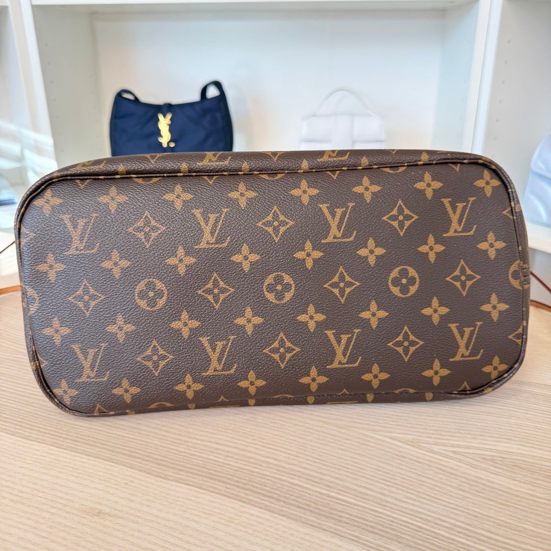 Louis Vuitton Monogram Neverfull MM Pivoine