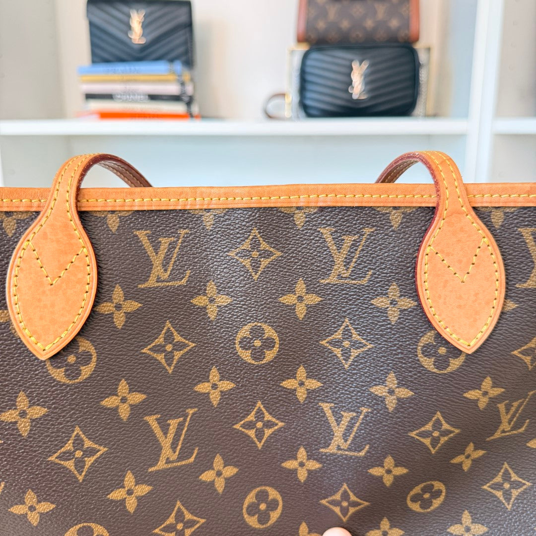 Louis Vuitton Monogram Neverfull MM Pivoine