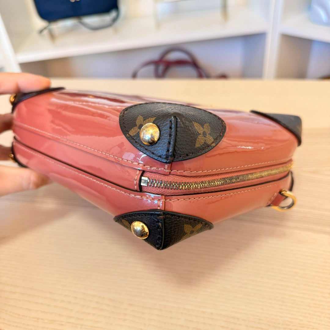 Louis Vuitton Patent Miroir Venice Vieux Rose
