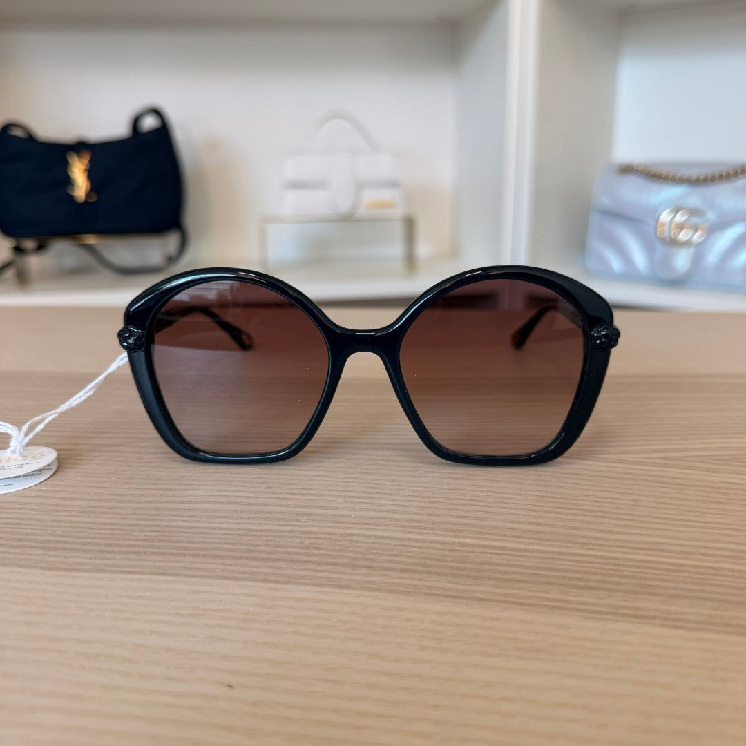 Chloé 55mm Gradient Square Sunglasses