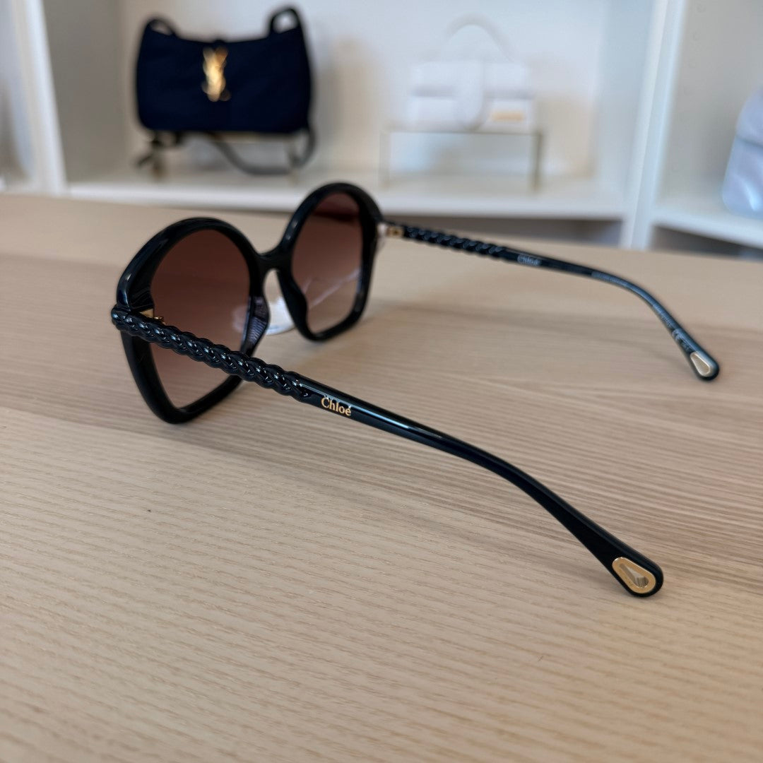 Chloé 55mm Gradient Square Sunglasses