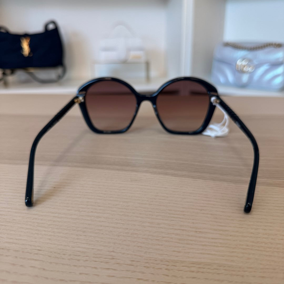 Chloé 55mm Gradient Square Sunglasses