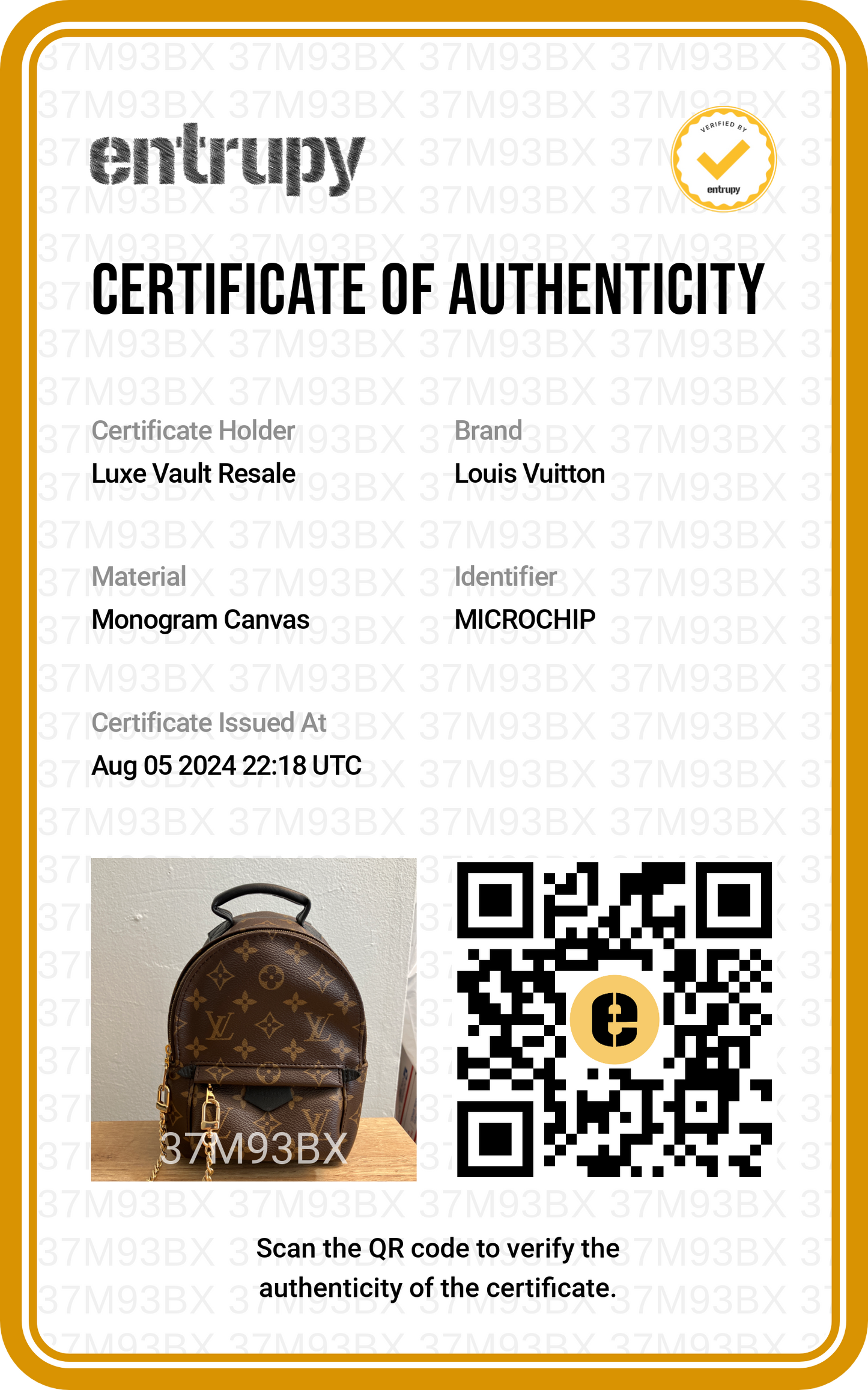 Louis Vuitton Monogram Palm Springs Mini NV