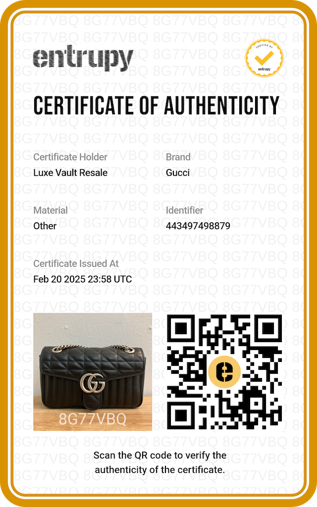 Calfskin Matelasse Aria Small GG Marmont Shoulder Bag Black