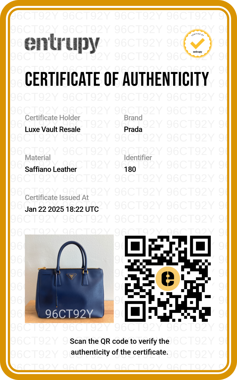 Prada Saffiano Medium Galleria Double Zip Tote Bluette