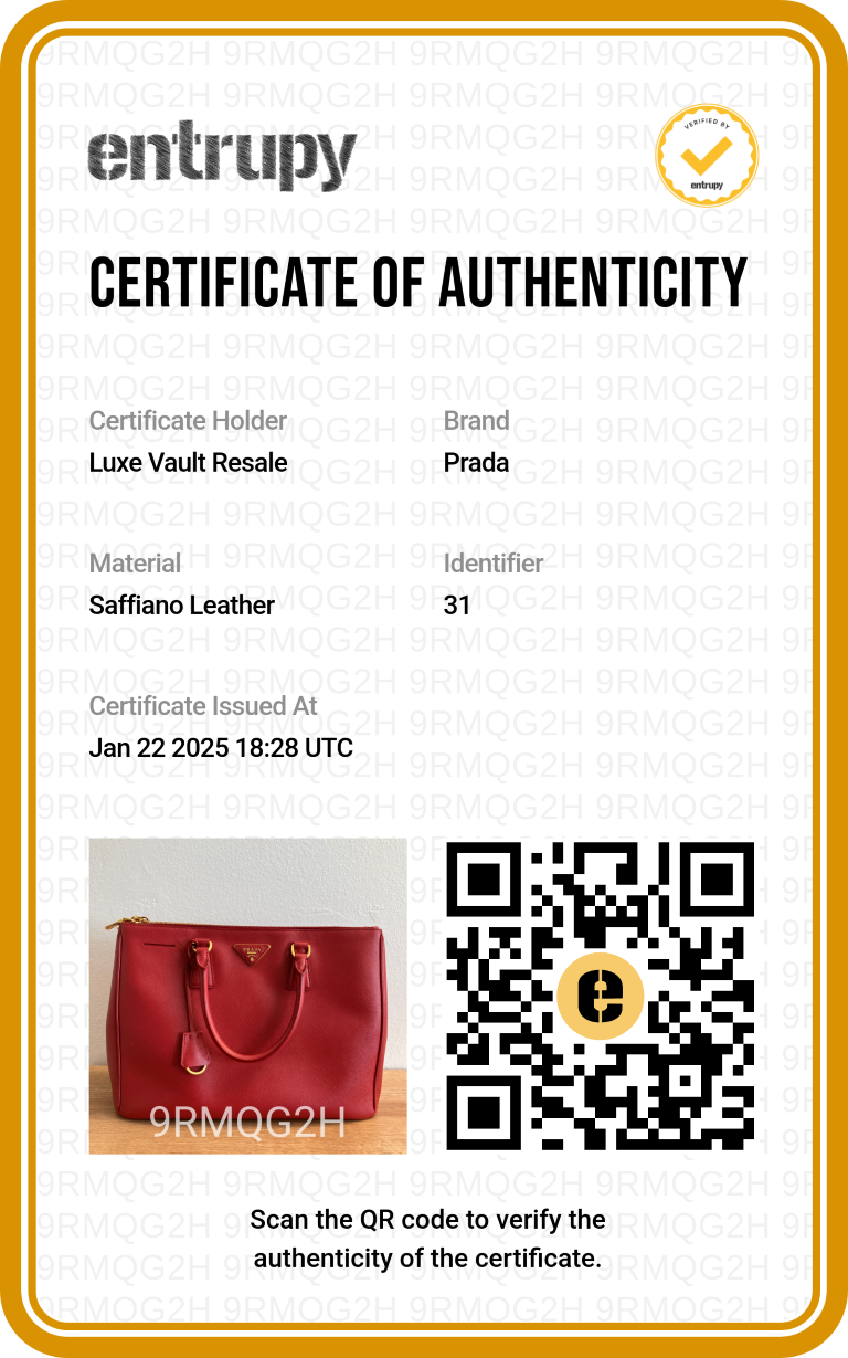Prada Saffiano Medium Galleria Double Zip Tote Red