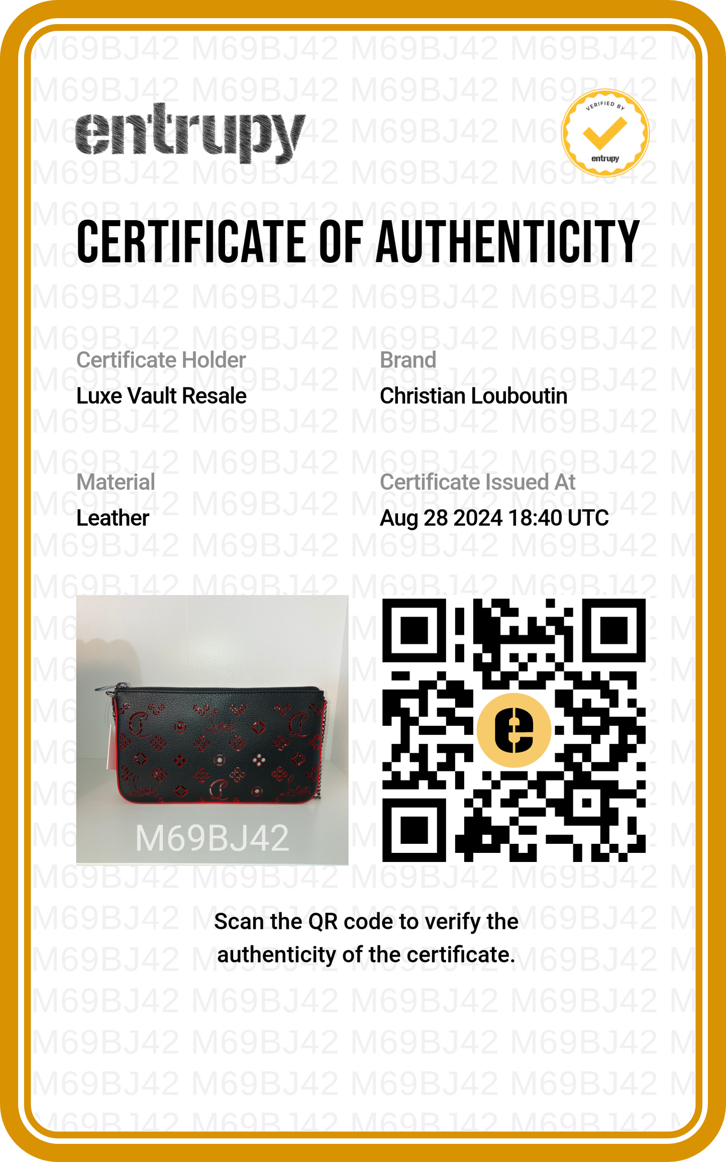 Louboutin Loubinthesky Loubila Perforated Shoulder Bag Black