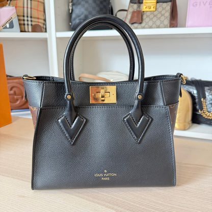 Louis Vuitton On My Side PM High End Monogram Noir Obscur
