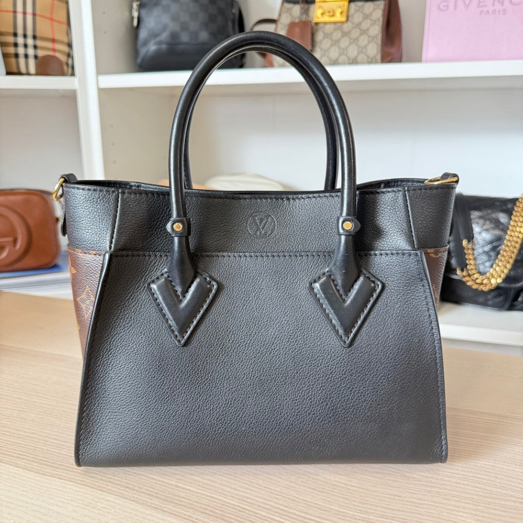 Louis Vuitton On My Side PM High End Monogram Noir Obscur