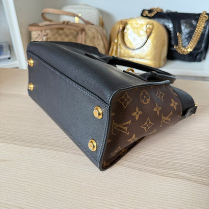 Louis Vuitton On My Side PM High End Monogram Noir Obscur