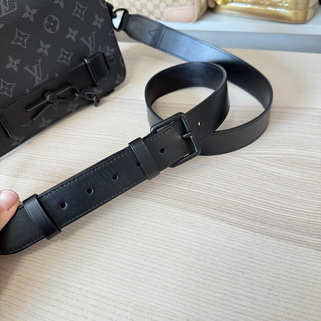 Louis Vuitton Monogram Eclipse Steamer Messenger Bag