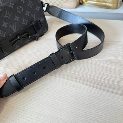 Louis Vuitton Monogram Eclipse Steamer Messenger Bag