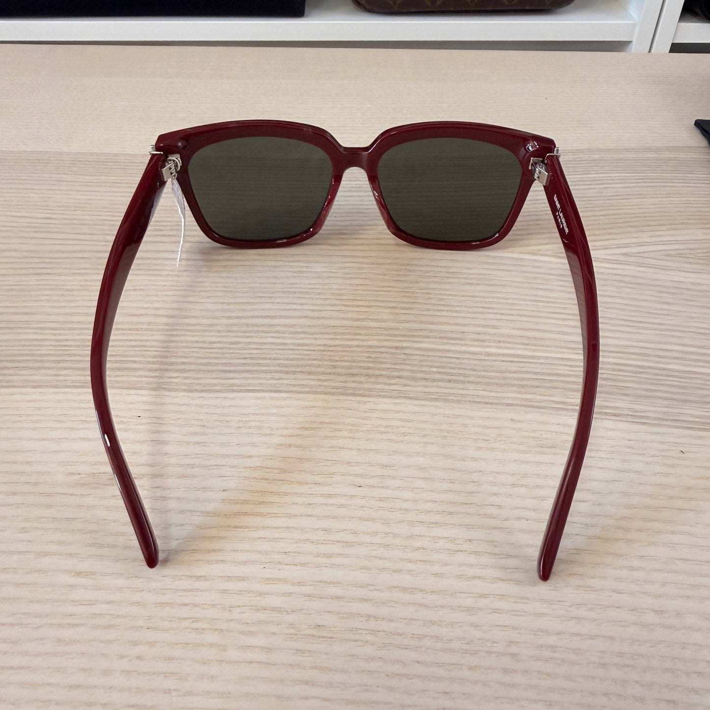 Saint Laurent Acetate SL M40 Sunglasses Red