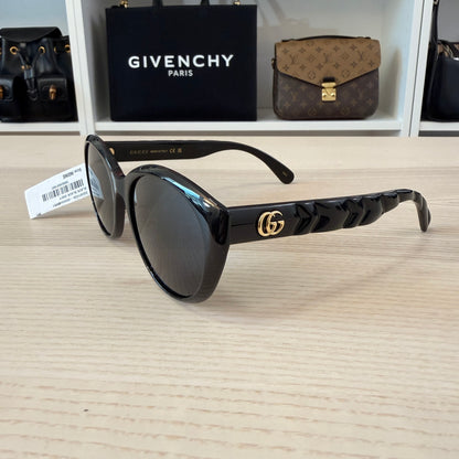 Gucci Round Oval Sunglasses Black