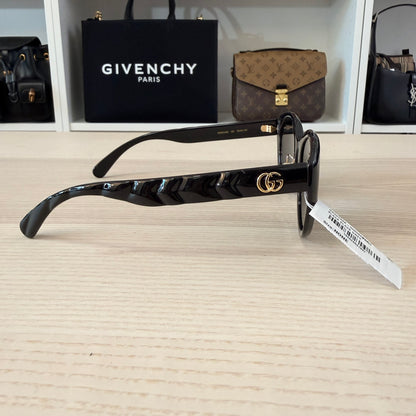 Gucci Round Oval Sunglasses Black