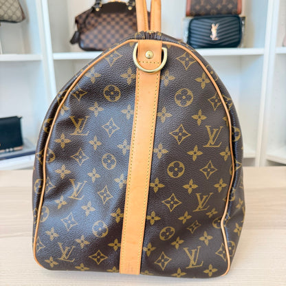 Louis Vuitton Monogram Keepall 55 Bandouliere