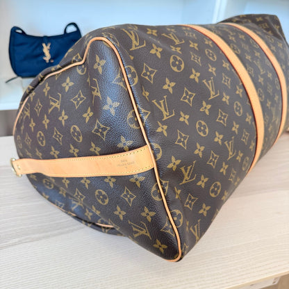 Louis Vuitton Monogram Keepall 55 Bandouliere