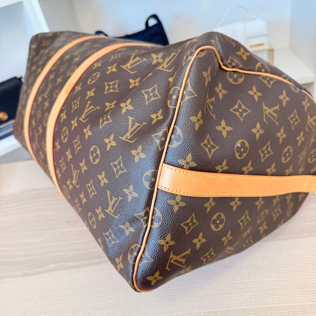 Louis Vuitton Monogram Keepall 55 Bandouliere
