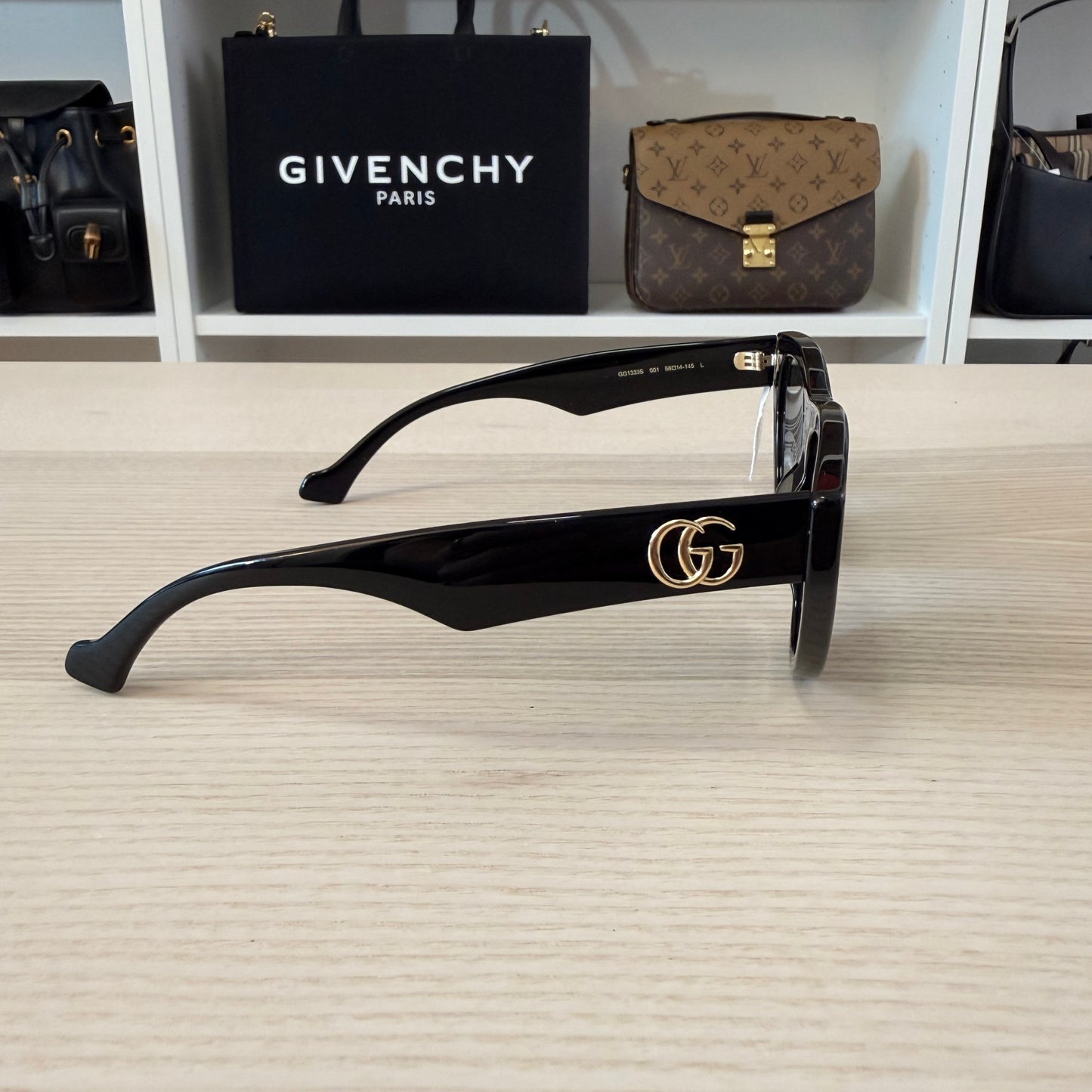 Gucci Generation Cat Eye Sunglasses, 58mm Black