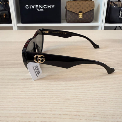 Gucci Generation Cat Eye Sunglasses, 58mm Black