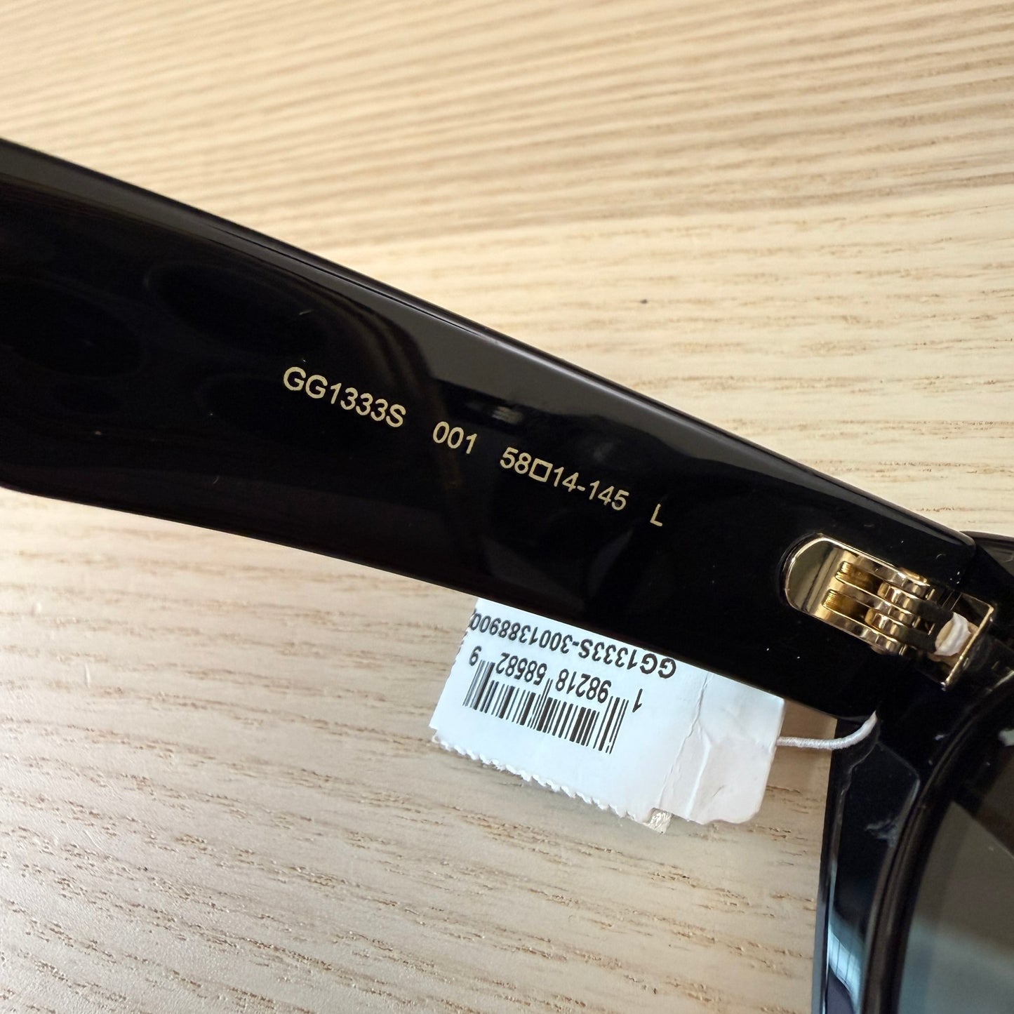 Gucci Generation Cat Eye Sunglasses, 58mm Black