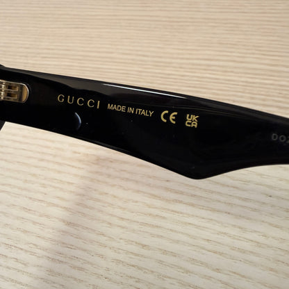 Gucci Generation Cat Eye Sunglasses, 58mm Black