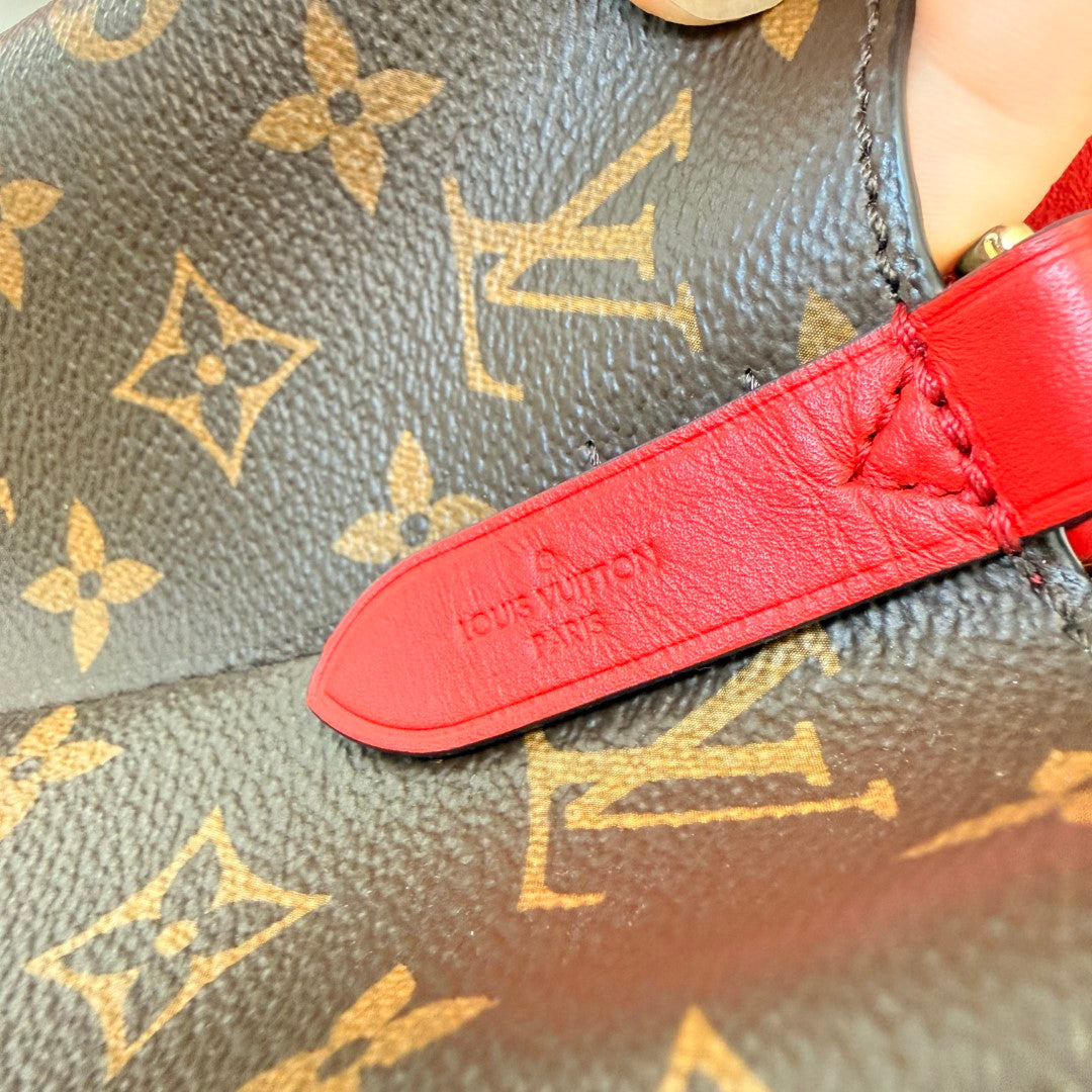 Louis Vuitton Monogram Neonoe MM Coquelicot