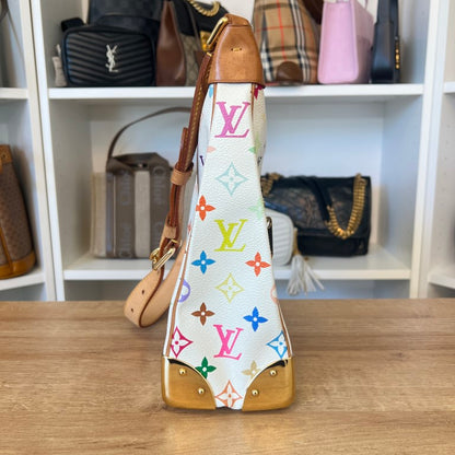 Louis Vuitton Monogram Multicolor Boulogne White