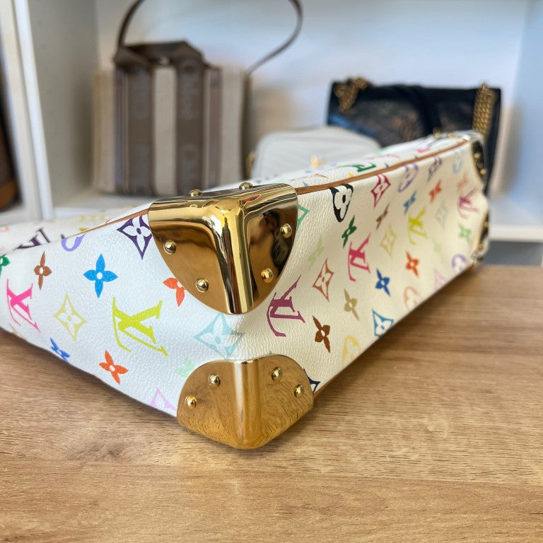 Louis Vuitton Monogram Multicolor Boulogne White