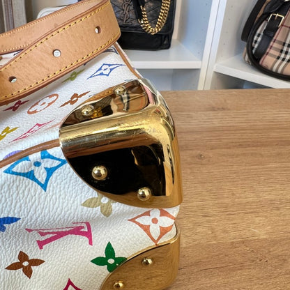 Louis Vuitton Monogram Multicolor Boulogne White
