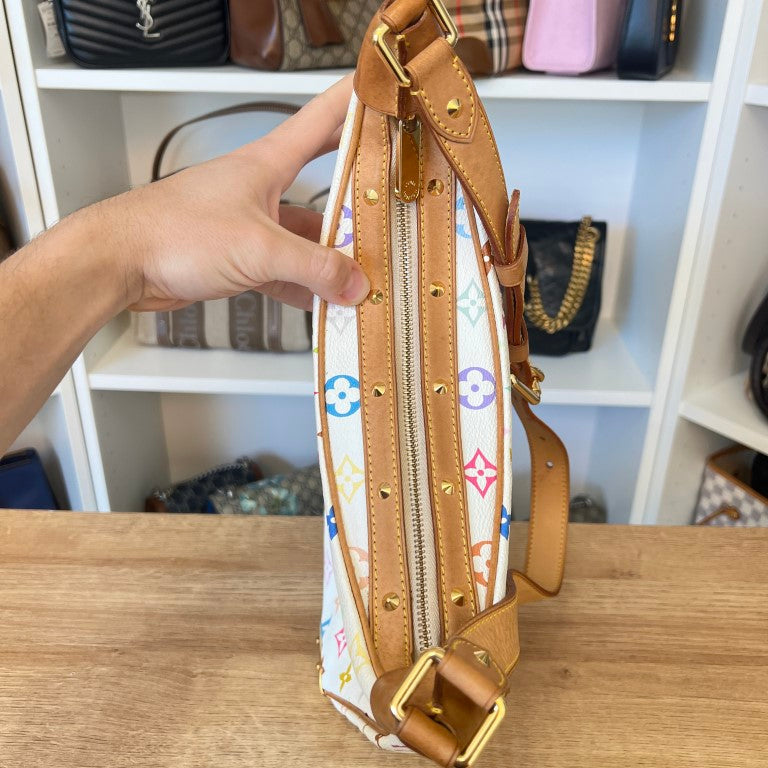 Louis Vuitton Monogram Multicolor Boulogne White