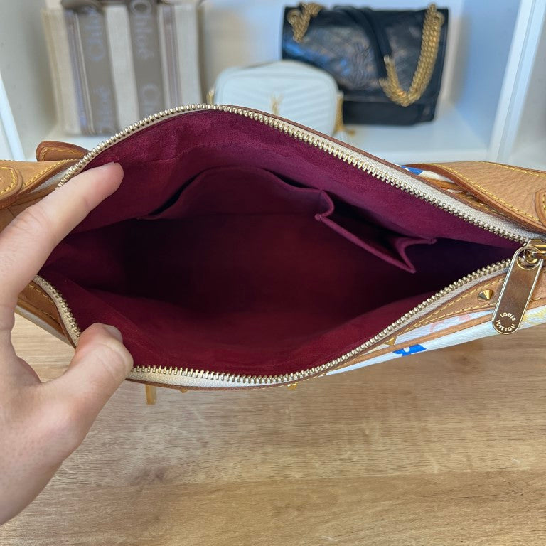 Louis Vuitton Monogram Multicolor Boulogne White